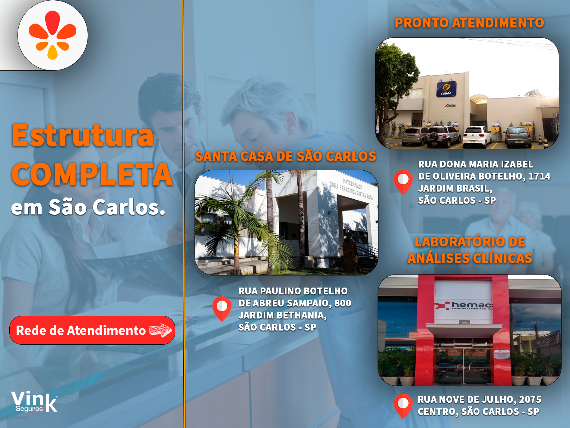 Estrutura Hapvida São Carlos